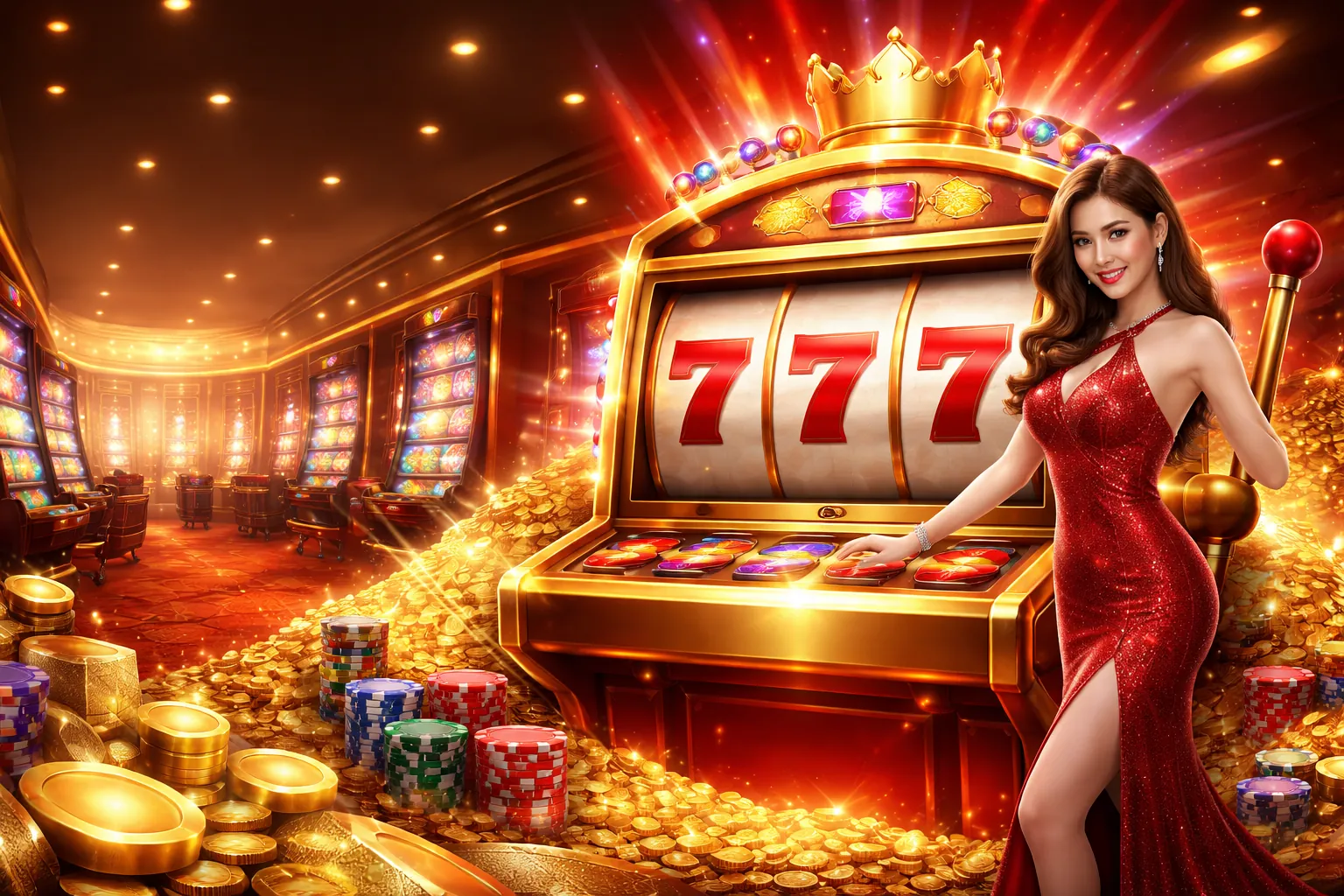 Hình ảnh chính các trò chơi slot phổ biến tại MCW77 casino